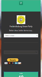 Mobile Screenshot of fredericksburg.vagreenparty.org